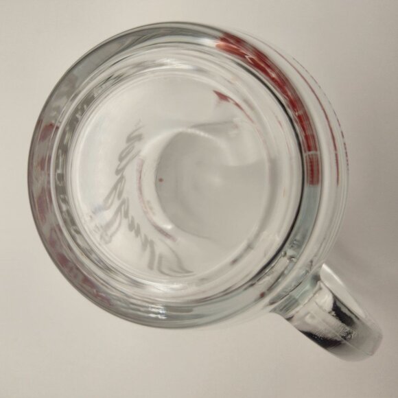 Vintage Hiram Walker Snuggler Lyons Restaurant Clear Glass Mug - Picture 9 of 9